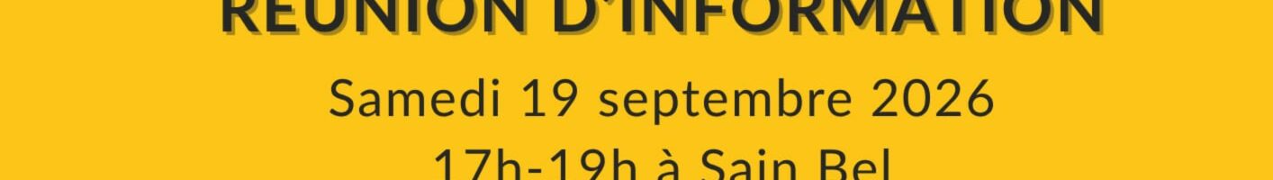 Informations catéchèse
